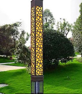 Outdoor mosquito and insect killing lamp