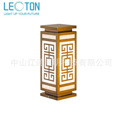 中山廠家中式簡(jiǎn)約柱頭燈別墅庭院圍墻燈戶外圍墻柱頭燈